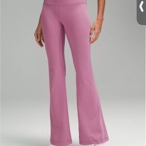 Women's Pink Flared Pants